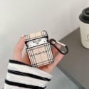 BURBERRY エアーポッズ 第三世代 ケース 贅沢 チェック柄 バーバリー AirPods pro 収納カバー 柔らかい キズ防止 ブランド airpods 2/1ケース 紛失防止 おしゃれ 携帯便利 メンズ レディース