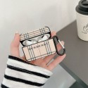 BURBERRY エアーポッズ 第三世代 ケース 贅沢 チェック柄 バーバリー AirPods pro 収納カバー 柔らかい キズ防止 ブランド airpods 2/1ケース 紛失防止 おしゃれ 携帯便利 メンズ レディース