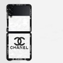 ブランド Chanel サムスンGALAXY Z Flip3折り畳み式スマホケース 特殊設計 レディース シャネル ギャラクシーzflip3/zflip耐衝撃ケース 薄型 おしゃれ 菱形 ココマークgalaxy z flip3/flipカバー  高級感 ビジネス 簡約 メンズ