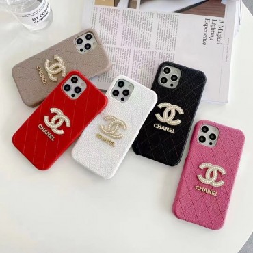 シャネル ブランド iphone13pro maxスマホケース かわいい 人気 chanel アイフォン13pro/13カバー シンプル 高級感 IPHONE12promax/12pro/12/11ケース 純正レザー 落下保護 エレガント レディース メンズ