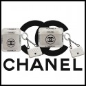 ブランドAirPods 3 ケースシャネル 半透明 ミニバッグ飾り chanel エアポッド プロ用カバー 保護ケース 耐衝撃 創意 オシャレ airpods 2/1ケース ペンダント 紛失防止 かわいい レディース愛用