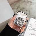 ハイブランド Chrome Hearts AirPods 3/pro収納ケース 全面保護 傷防止 流行り クロムハーツ airpods 1/2ソフトカバー 耐衝撃 ファッション エアーポッズ3ケース かわいい 高品質 フェット メンズ 人気 レディース