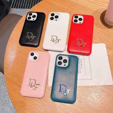 ディオール IPHONE13pro max/13pro/13mini/13スマホケース 上質レザー 贅沢 シンプル ブランド Dior アイフォン12pro/12pro max/12mini/12ソフトカバー 落下保護 3D立体ロゴ付き キラキラ iphone11pro max/11pro/11ケース 高品質 ファッション 男女兼用