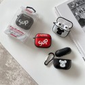 Supreme ブランド AirPods 3 収納ケース 紛失防止 カウズ airpods proカバー 埃防止 キズ防止 エアーポッズ1/2カバー 携帯便利 おしゃれ 男女兼用 人気 