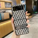 ペア揃い Dior/ディオール Galaxy zflip3スマホケース 強化ガラス ブランド ギャラクシーZ FLIP3カバー 落下保護 Samsung f7110ガラスケース 高級感 クラシック柄 フィット 携帯便利 レディース メンズ