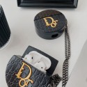 ディオール AirPods 3/pro2 ケース 2022 Dior エアーポッズ 第3世代 カバー ブランド airpods proケース チェーン付き 落下防止 TPU素材 全面保護 シリコンケース 耐衝撃 充電便利 防水 防塵 萌え 可愛い