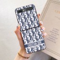 ディオールGalaxy z flip4 スマホカバー PU革製 贅沢 dior ギャラクシーz flip3ケースハイブランド 耐衝撃 galaxy z flip3カバー 軽量 フィット 放熱性よい 男女兼用 定番モノグラム オシャレ