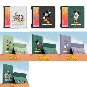 ブランド Disney ミッキーマウスipad 9/8/7/6世代フルカバー 手帳型 全面保護 ディズニー アイパッド ポロ12.9/11インチ（2021/2021）ソフトケース 耐衝撃 大人っぽい カワイイ ipad air4/3/2/1世代ケース IPAD mini6/5/4カバー ファッション メンズ 人気 レディーススタンド可