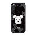 ファッション ブランド カウズ XPERIA 5iii/5iiカバー 黒白調 おしゃれ 高品質 kaws エクスペリア1III/1IIレザーケース 衝撃吸収 メンズ個性 xperia 10iiiフルカバー レンズ保護 レディース 触り心地