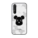 ファッション ブランド カウズ XPERIA 5iii/5iiカバー 黒白調 おしゃれ 高品質 kaws エクスペリア1III/1IIレザーケース 衝撃吸収 メンズ個性 xperia 10iiiフルカバー レンズ保護 レディース 触り心地