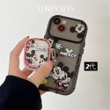 大人気 ディズニーキャラクター AirPods 3保護カバー 落下防止 DisneyエアーポッズPro2シリコンカバー 衝撃吸収 AirPods proケース紛失なし おしゃれ かわいい飾り 高品質 レディース 男子