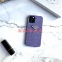 プラダ紫色 IPHONE13pro携帯カバー おしゃれ 耐衝撃 PRADA ブランドGalaxy s21ultra/s21+/s20ケース 上質レザー 耐久性 アイフォン13pro max/12pro/11/se3ケース 軽量 放熱性よい