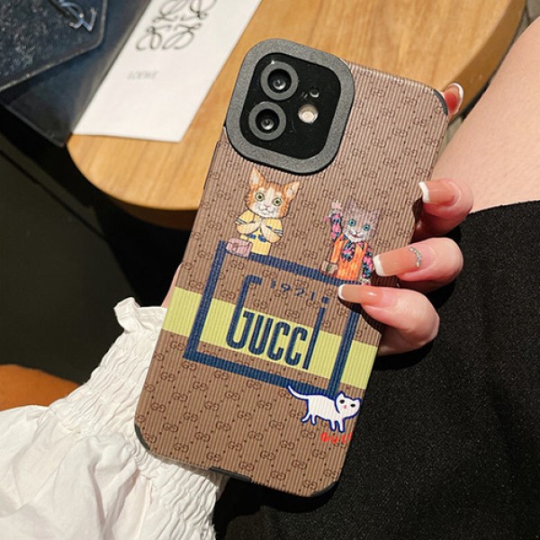 ブランド グッチ 特殊なコーデュロイ IPhone13Pro max/13/13pro 2021ケースかわいい猫ちゃん 経典GG柄 Gucci 耐衝撃 アイフォン12pro/12pro max/12フルカバー 可愛い 手の触り良い iphone11pro/11 pro max/11ケース ファッション 女の子 メンズ 上質