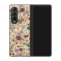 グッチ ブランド GALAXY Z fold3 5G折り畳み式スマホケース 復古 花小紋 スタイル 可愛い gucci ギャラクシーzfold3携帯カバー 綺麗 レディース 放熱性よい 高品質 スムーズ