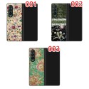 グッチ ブランド GALAXY Z fold3 5G折り畳み式スマホケース 復古 花小紋 スタイル 可愛い gucci ギャラクシーzfold3携帯カバー 綺麗 レディース 放熱性よい 高品質 スムーズ