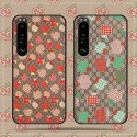 ブランド Gucci エクスペリア5III/10III/1IIIソフトケース 上質レザー 耐衝撃 グッチ XPERIA 1ii/1カバー かわいい りんご柄 清新スタイル 男女兼用 xperia xz1/xzp革ケース 高品質 オーダーメイド 保護性高い