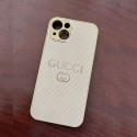 グッチ iphone 13Pro max/13Pro/13ケースブランド 高級感 シャンペン色 コーデュロイ系 gucci アイフォン12/12pro max/12proフルカバー 全面保護 おしゃれ iphone 11/11pro/11pro max/se2 ソフトケース レディース 耐衝撃 メンズ