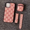 <3点セット> ブランド グッチiphone13Pro/12mini/11pro max/se3/xrカバー 滑り止めデザイン gucci エアーポッズ3/2/1保護ケース 耐久性 紛失なし iwatch 7/6/5/se革ベルト 全世代対応 スムーズ 軽量 快適