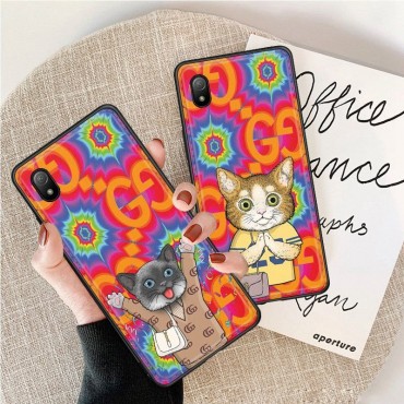 グッチ Xperia AceIII スマホケース かわいい 猫ちゃん Gucci エクスペリア 1 iv スマホカバー 着せ替え XPERIA 10IV ケース TPU 衝撃吸収 xperia 5iiiカバー 軽量 フィット 放熱性よい iPhone14/13pro maxスマホケース グッチ Galaxy s22ultra/A53カバー