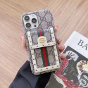 ブランド gucci 斜め掛けiphone 14pro/13Pro max携帯カバー ミラー付き グッチ アイフォン13Pro/13ケース 収納型 iPhone12pro max/12カバー 携帯便利 iphone11 pro maxケース上品 おしゃれ 多用途