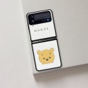 グッチ Galaxy Z Flip3ケースブランド 簡約デザイン gucci ギャラクシーZ FLIP3カバー 面白さ Samsung z flipケース 耐衝撃 ファッション 通気性 メンズ レディース