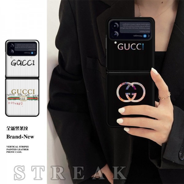 ブランド GALAXY Z FLIP3ケース グッチ 滑り止め Gucci ギャラクシーz flip3スマホカバー おしゃれ 個性 Galaxy Z Flipケース 耐衝撃 Samsung z flipスマホケース 韓国 フィット 放熱性よい 男女兼用