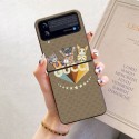 グッチ ブランド Galaxy Z Flip4 スマホケース 保護ケース GUCCI コラボ Disney ギャラクシー Z Flip3カバー かわいい ミッキマウス柄 ディズニー Samsung z flip3スマホカバー 軽量 フィット サムスン Z Flip携帯ケース 耐衝撃 キズ防止 メンズ レディース