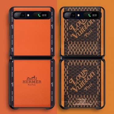 エルメス GALAXY Z Fold3/Fold2/Foldケース ブランド ビジネススタイル 簡約 Hermes ギャラクシー z flip3/zflip携帯カバー 軽量 スムーズ 放熱性よい ハード 傷防止 メンズ