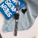 潮流ブランドカウズ Apple Watchシリコンバンド柔らかい 高品質 オシャレ 男女 kawsアップルウォッチ6ストラップ 防水 カッコイイ 人気柄 快適メンズ レディース38ｍｍ～44mm 調整可能