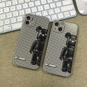 潮流 ブランド iPhone13pro/13pro max/13ケース ベアブリック 個性 浮き彫りの熊柄 ファッション感  bear brick アイフォン12pro/12pro max/12フルカバー レンズ保護 ソフト 耐衝撃 iphone11pro max/11ソフトケース 人気 千烏格の地 メンズ レディース