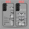 ブランド カウズ パロディー IPHONE13pro max/13pro/13スマホケース 個性 クマ柄 おしゃれ kaws ギャラクシーs22+/s22ultra/s22/s21ultra/s20+/note20ultraレザーカバー 柔らかい 落下保護 耐久性 iPhone12pro/11pro max/11/SE3/XRケース 薄型 放熱性よい