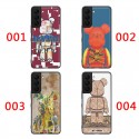 ベアブリックiPhone13pro/12pro max/11/se3/XRソフトカバー 柔らかい 耐衝撃 bearbrick ギャラクシーs22/s21ultra/s20+/note20/a32a/A52ケース 復古スタイル おしゃれ 個性 汚れにくい 男女兼用