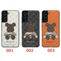 ハイブランド ベアブリックGALAXY S22/S22+/S22ultra電話ケース柔らかい 耐衝撃 bear brick ギャラクシーs21/s21fe/s21+/s21ultraカバー レンズ保護 キズ防止 galaxy s20ultra/note20/s10+/a32レザーケース 軽量 放熱性よい 個性柄 男女兼用