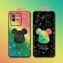 ハイブランド Galaxy s22+/s22ultra/s21/a53ケース カウズ アイフォン14/13mini/13pro maxケースKAWS  耐衝撃 個性熊柄 Xperia 1 iv/10 iv/ace iii/5iii携帯カバー レンズ保護 IPHONE12pro /11pro/XS/SE3/ソフトケース 薄型 軽量 通気性抜群