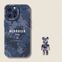 流行りブランド bearbrick アイフォン14+/14pro max携帯カバー 漫画キャラクター ベアブリック iPhone14pro/14ケース ファッション iPhone13pro max/13シリコンケース 耐衝撃 iPhone12pro/12miniカバー キズ防止 指紋防止 オシャレ