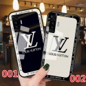 ペア揃い ルイヴィトンGalaxy s22/s22+/s22ultra ブランドケース 背面 強化ガラス 耐衝撃 lv アイフォン13pro max/13pro/13フルカバー レンズ保護 シンプル galaxy s21ultra/s20+/note20ultra/a32ケース 高級感 ビジネス 黒白 手入れ安い