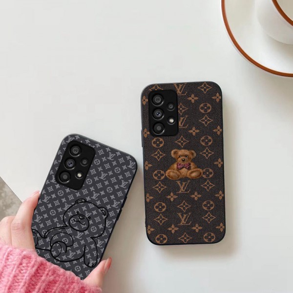 ブランド Galaxy s22/s22+/s22ultraケース ルイヴィトン 上質レザー lv ギャラクシーa53/a73/a13 5G保護カバー 耐衝撃 指紋防止 Samsung S21ultra/S20U/NOTE20+スマホケース 画面レンズ保護 薄型 放熱性抜群