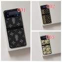 ルイヴィトン Galaxy Z Flip 4 5G ケース ハイブランド 可愛い プリント柄 コーチ Samsung z flip3カバー 高級PUレザー louis Vuitton ギャラクシーZ フリップ4ケース TPU バンパー 全面保護 耐衝撃 耐摩擦 指紋防止 おしゃれ 人気 女性 薄型 軽量 保護 携帯カバー 