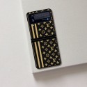 ルイヴィトン Galaxy Z Flip 4 5G ケース ハイブランド 可愛い プリント柄 コーチ Samsung z flip3カバー 高級PUレザー louis Vuitton ギャラクシーZ フリップ4ケース TPU バンパー 全面保護 耐衝撃 耐摩擦 指紋防止 おしゃれ 人気 女性 薄型 軽量 保護 携帯カバー 