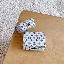 ルイヴィトン AirPods Pro2 対応 ケース 革 レザー 個性スクエア型 LOUIS VUITTON エアーポッズ3保護カバー シンプルデザイン 落下防止 ブランド airpods pro収納ケース 保護 アクセサリー 紛失なし 