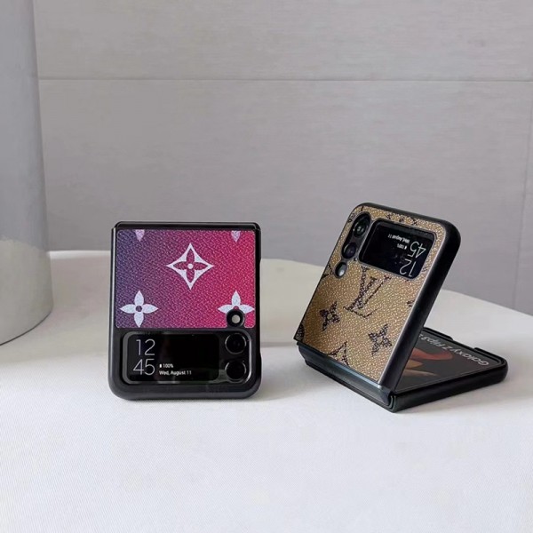 ルイヴィトン ギャラクシーZ Fold4スマホカバー シンプル 贅沢 メンズ LV Galaxy Z Flip4ケースハイブランド 耐久性 人気モノグラム galaxy z flip3/z fold3スマホケース スムーズ 軽量 放熱性抜群 レディース