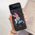 ルイヴィトン GALAXY Z FLIP4カバー 衝撃吸収 LOUIS VUITTON ギャラクシーz flip3ケースハイブランド 可愛い漫画柄 Galaxy z flip4/zflipスマホケース 耐久性 人気 スムーズ 薄型 フィット 高品質