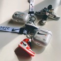 有名なブランド ナイキ 創意新作 AIRPODS 3 透明ケース スニーカー飾り付き ファッション nike エアーポッズ1/2保護カバー クリア  落下防止 airpodsproケース 360度フィット 流行り 人気 メンズ レディース 携帯便利