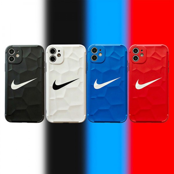 ナイキIPHONE13pro max/13pro/13スマホケース 凹凸ウォーターキューブ形 ブランドnikeアイフォン12pro/12pro max/12カバー 純正 高級感 スクリーン保護 傷防止 iphone11pro max/11pro/11ソフトケース 耐衝撃 マット調 滑り止め 男女ペア