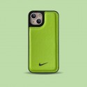 潮流 ブランド ナイキ iPhone13pro/13pro max/13保護カバー 背面レザー 高級感 NIKE アイフォン12pro/12pro max/12スマホケース 柔らかい 落下保護 ビジネス iphone11pro max/11ケース 放熱性よい フィット メンズ レディース