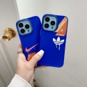 ブランド ナイキ iphone13pro/13pro maxカバー 個性デザイン シンプル adidas アイフォン12Pro/12pro maxジャケットケース 耐衝撃 プリント柄 iphone11pro max/11proカバー 流行り クール 男女兼用 ブランド:NIKE/ナイキ