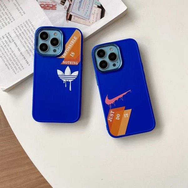 ブランド ナイキ iphone13pro/13pro maxカバー 個性デザイン シンプル adidas アイフォン12Pro/12pro maxジャケットケース 耐衝撃 プリント柄 iphone11pro max/11proカバー 流行り クール 男女兼用 ブランド:NIKE/ナイキ