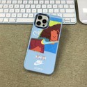 ナイキ iphone13Pro max/13Proケースブランド 高品質 おしゃれ nike&kaws アイフォン12pro max/12proスマホカバー 耐久性 個性スタイル iphone13/12/11pro/11 pro maxケース 流行り フィット 滑り止め