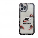 ナイキ iPhone 13 用 ケースブランド Nike アップル13pro/13pro maxスマホケース iphone12Pro max ケース 薄型 透明 ソフト TPU バンパー アイフォン12/12pro ケース 個性 レンズ保護 IPHONE11pro maxカバー 指紋防止 ファッション