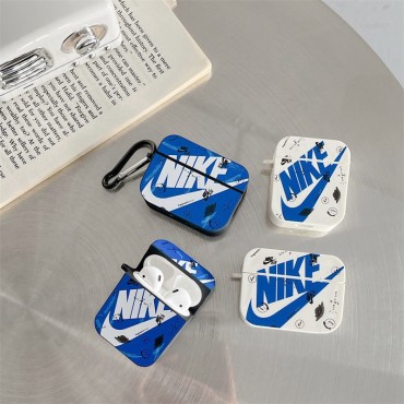 ブランド AirPods 3 ケース ナイキ AirPods 第3世代 ケース おしゃれ かわいい nike エアーポッズ pro ケース 韓国 人気  ラビナ付き 落下防止 紛失防止 耐衝撃 キズ防止 保護カバー ワイヤレス充電対応 TPU AirPods 第三世代 ケース 